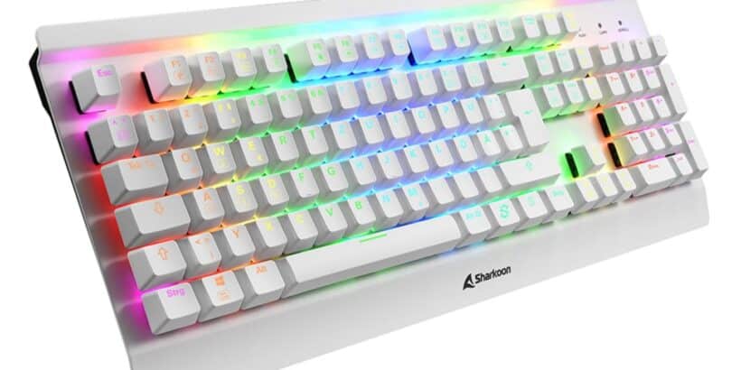 SKILLER SGK3 White Tastatur DE