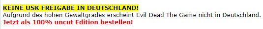 Evil Dead The Game