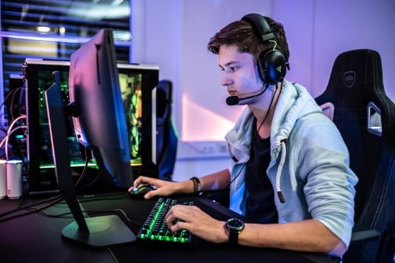 gaming setup