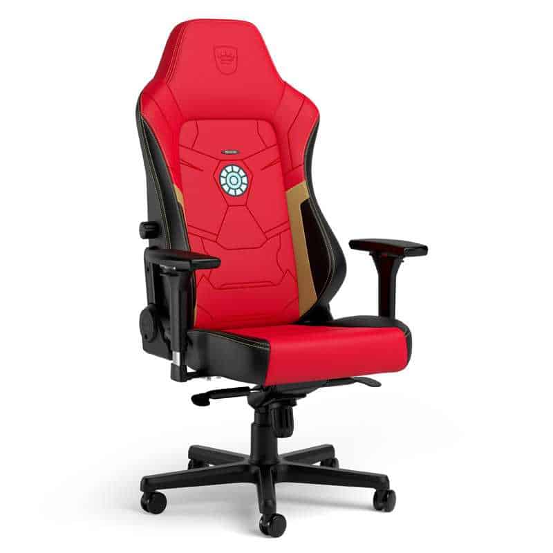 noblechairs HERO Iron Man Edition voderseite